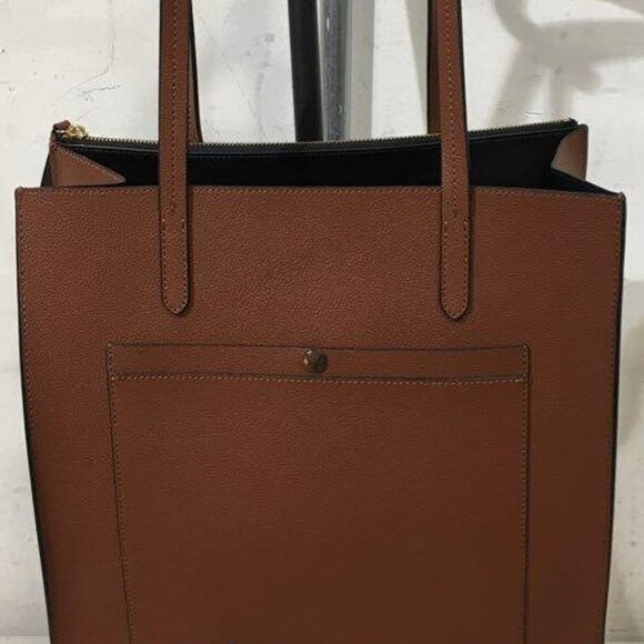 Banana Republic 12-Hour Leather Large Tote Cognac Leather - Picture 5 of 5